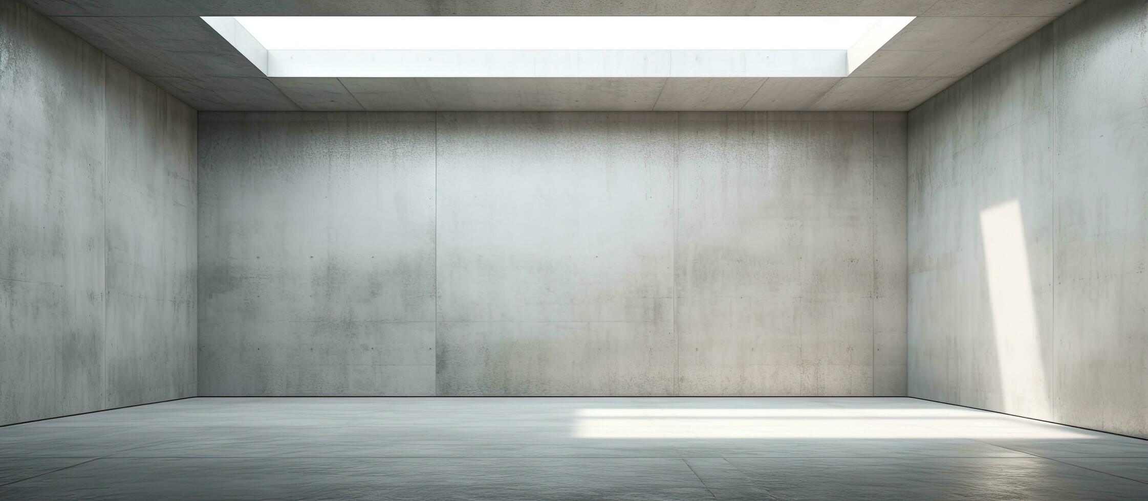an architectural background featuring an abstract interior design in a concrete room photo