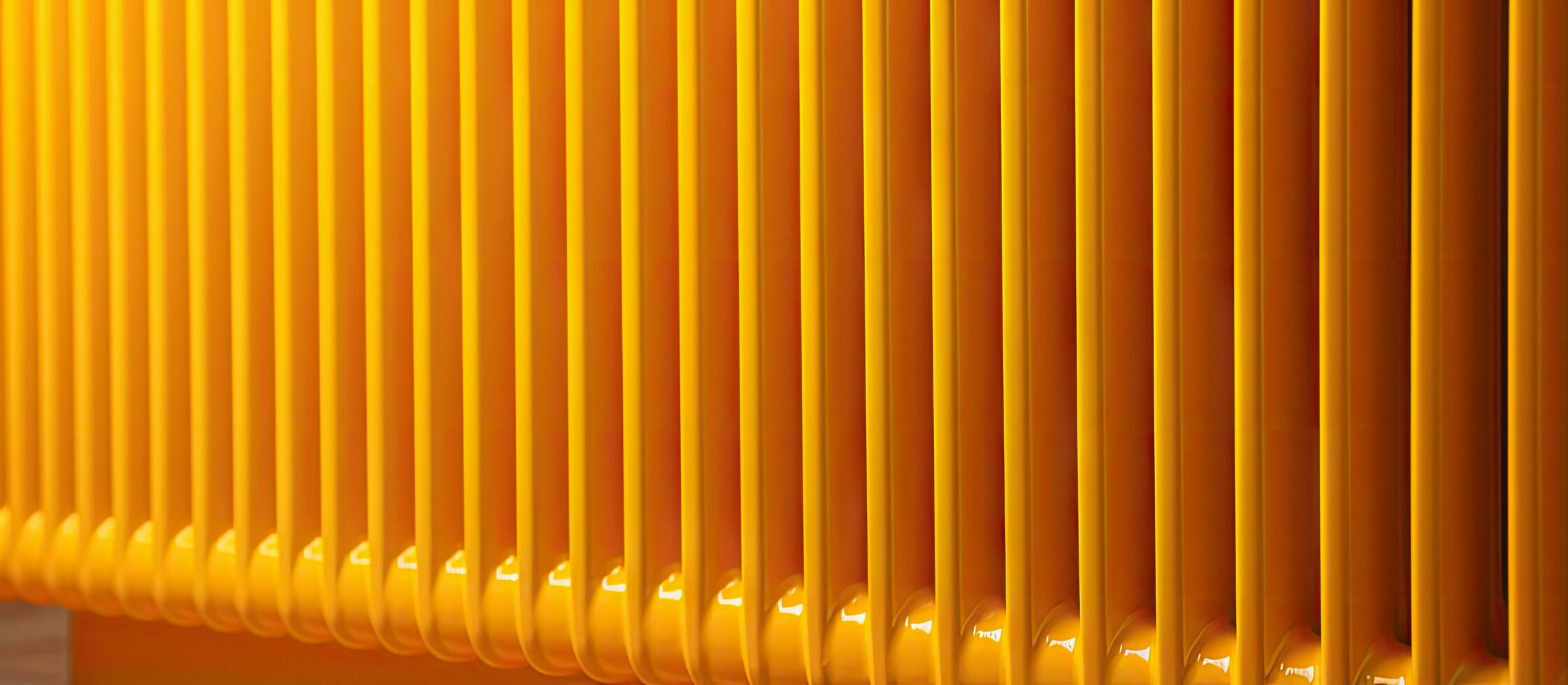 Detailed view of a heating radiator photo