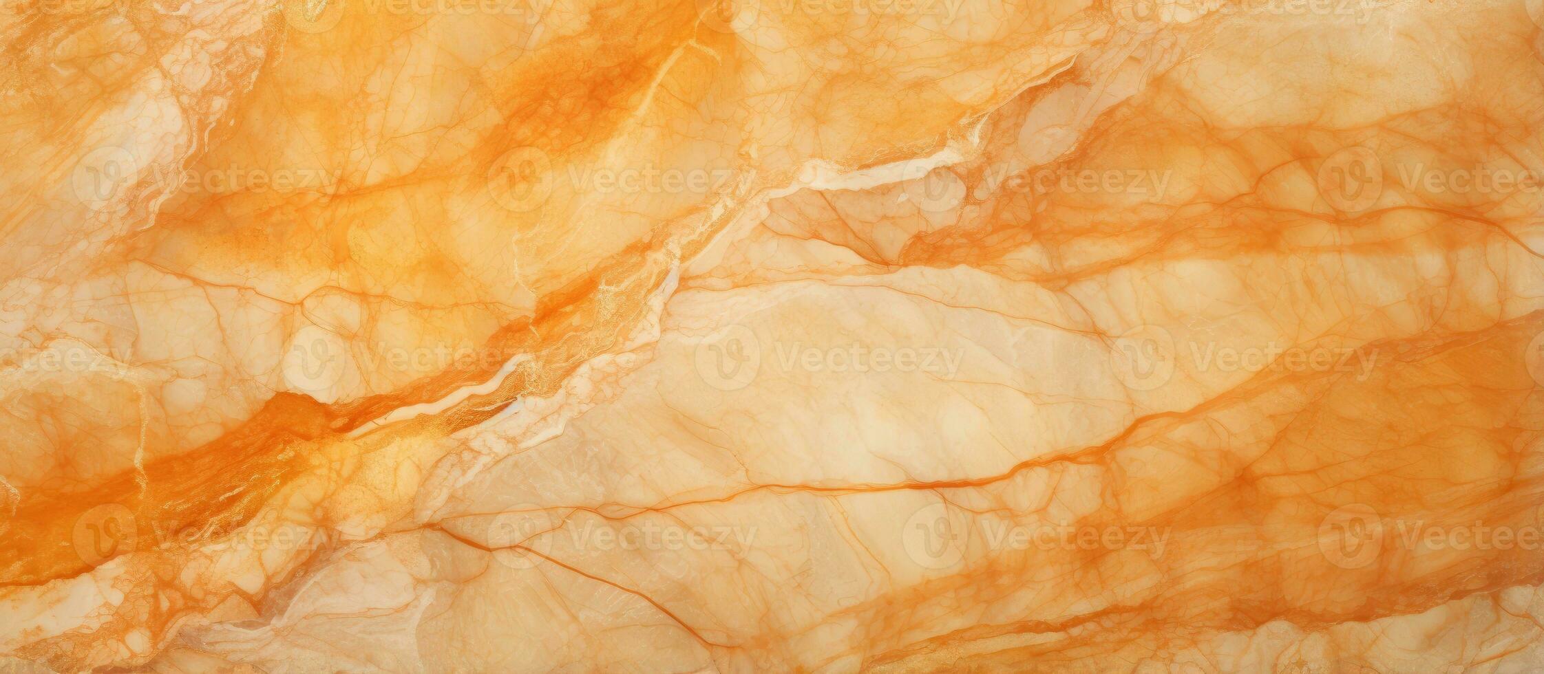 Marble texture background in orange beige color photo