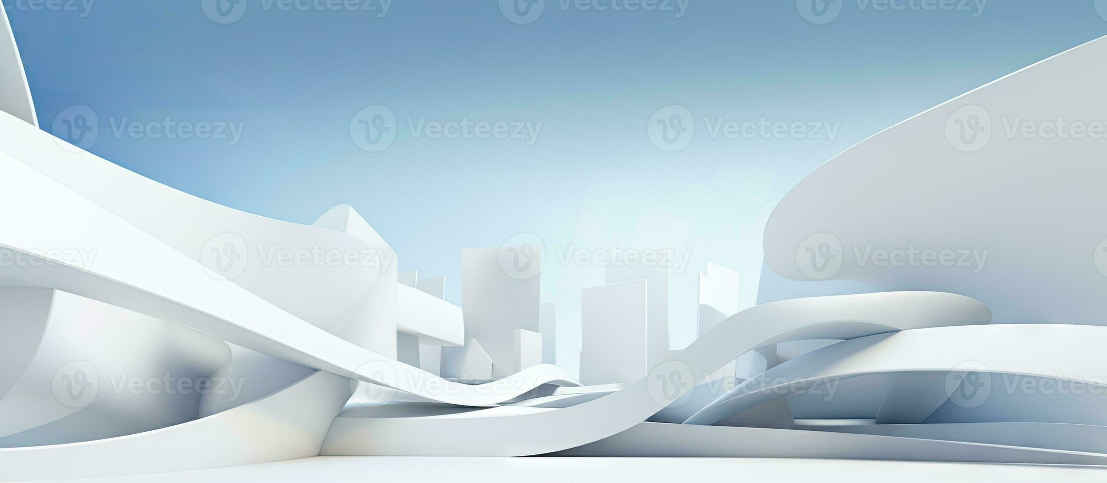 Nonrepresentational building design photo