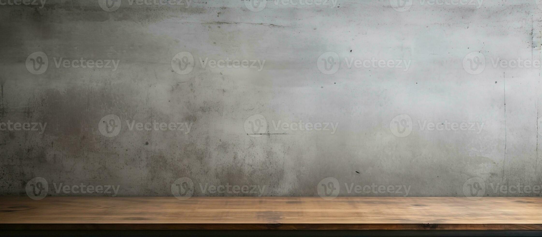 resumen textura de hormigón yeso usado como antecedentes para madera mesa o terraza foto