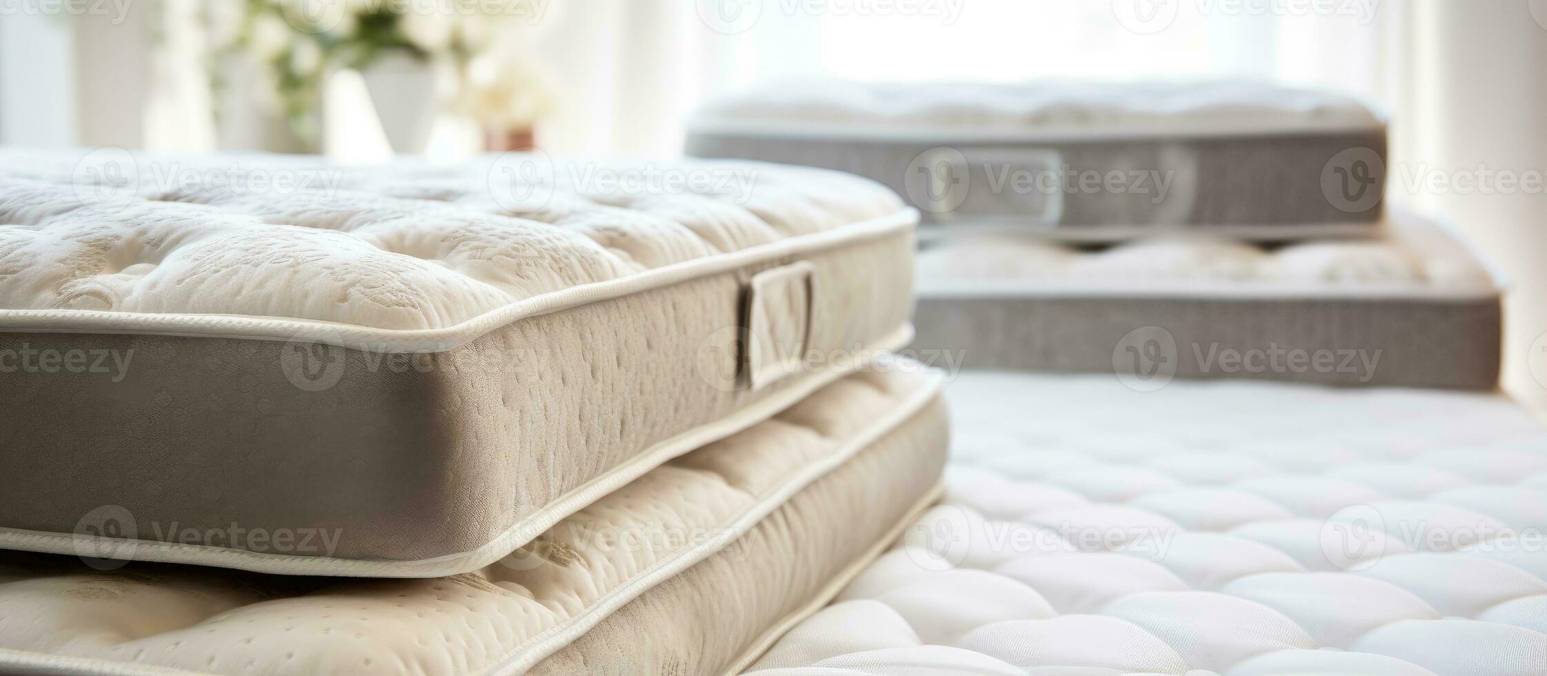 Silver threads and mattresses that remember photo