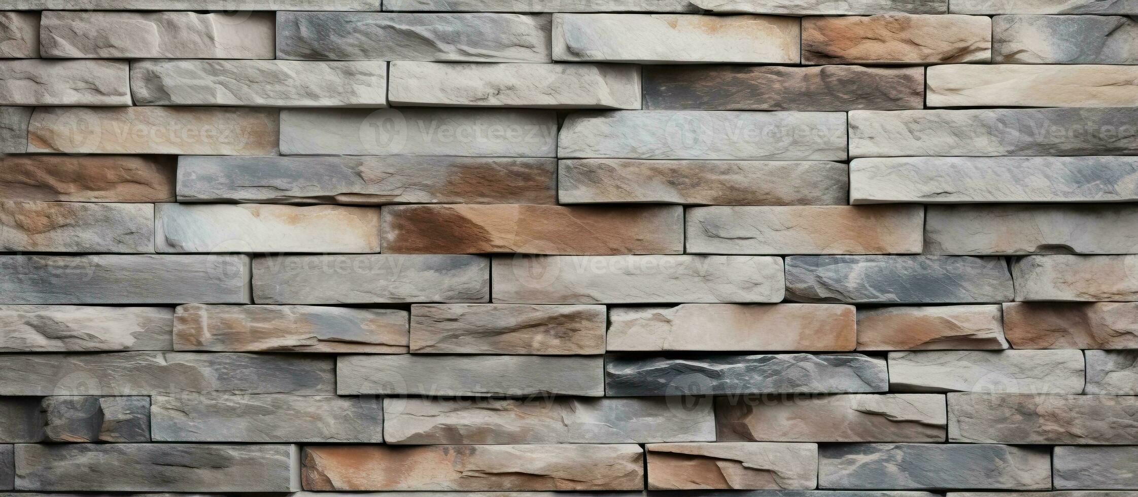 The contemporary stone patterned wall backdrop photo