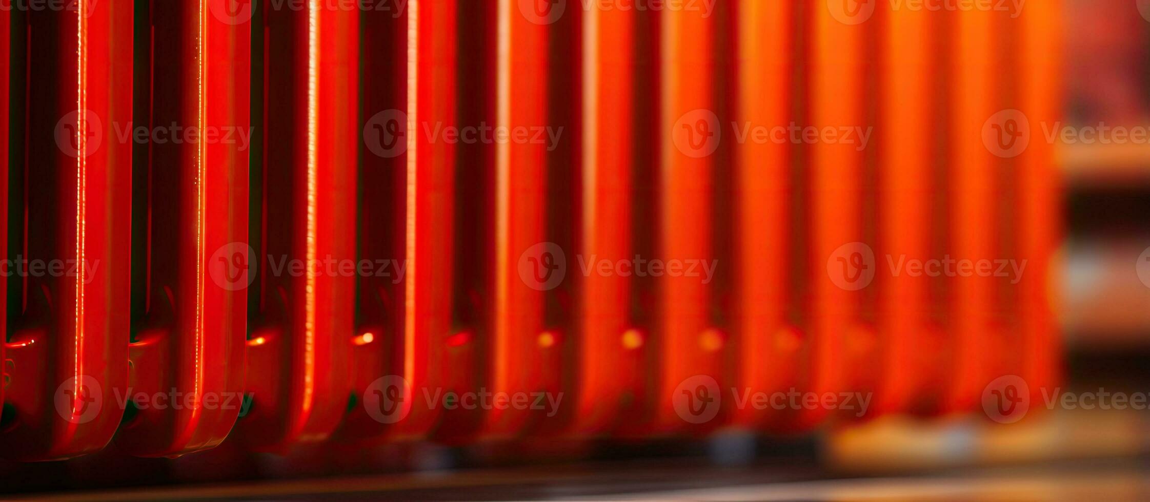 Detailed view of a heating radiator photo