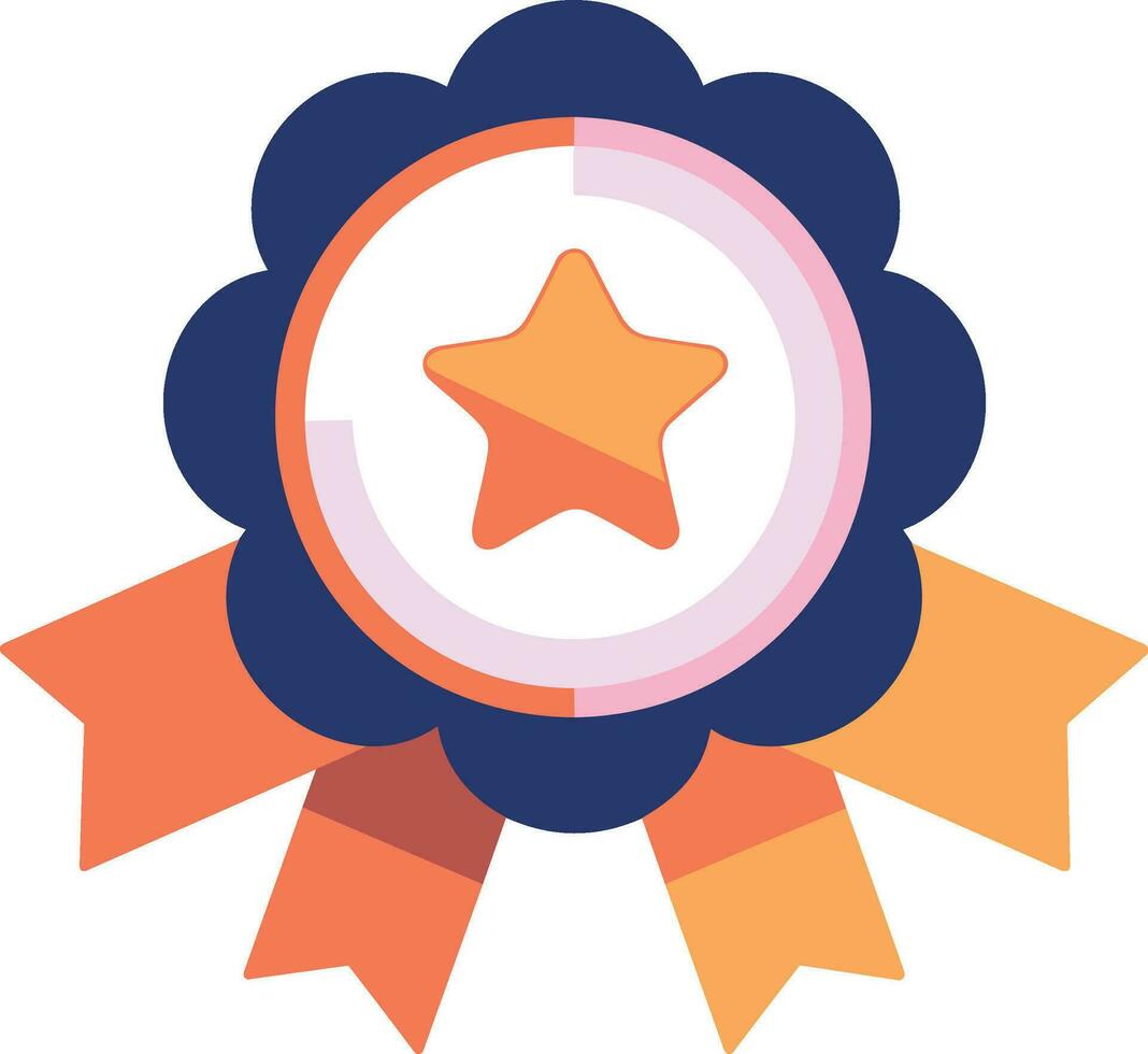 Medals for winners in UX UI flat style vector