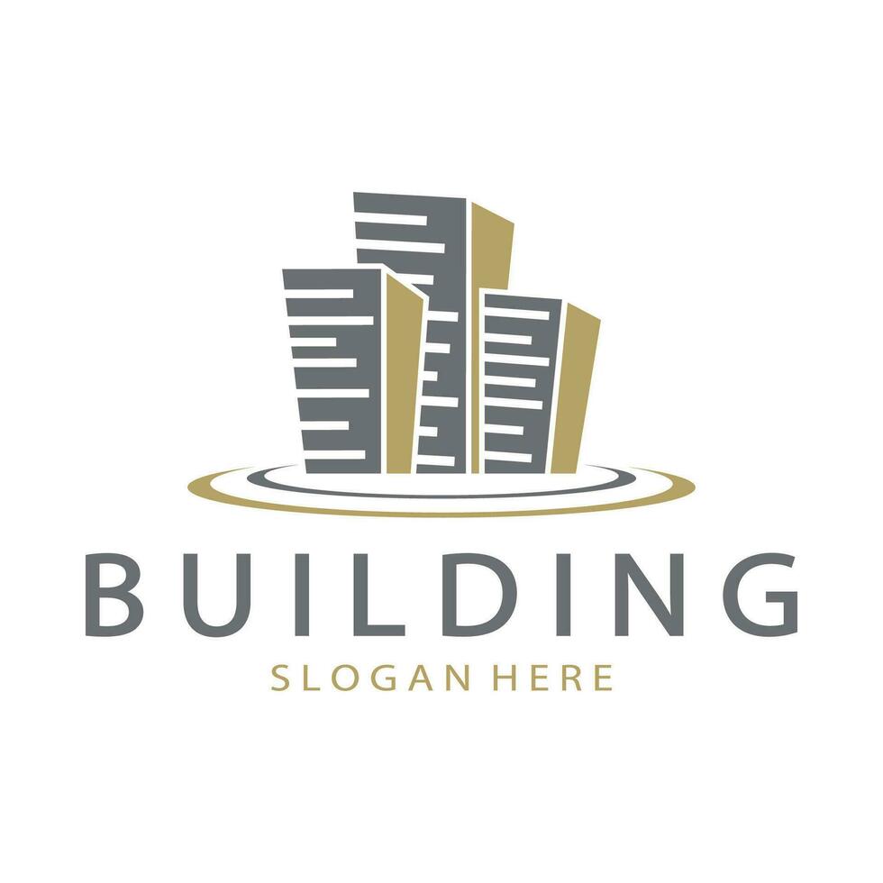 Building logo vector illustration design,Real Estate logo template, Logo symbol icon