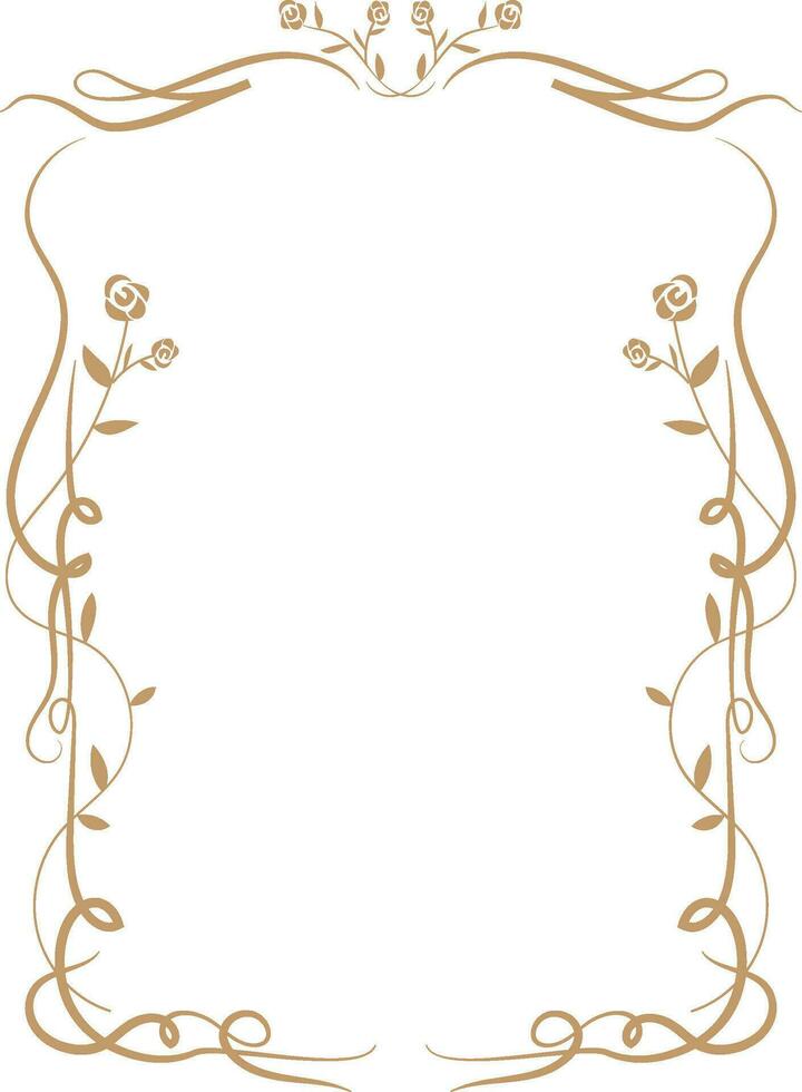 Hand Drawn Frame Label Vintage vector