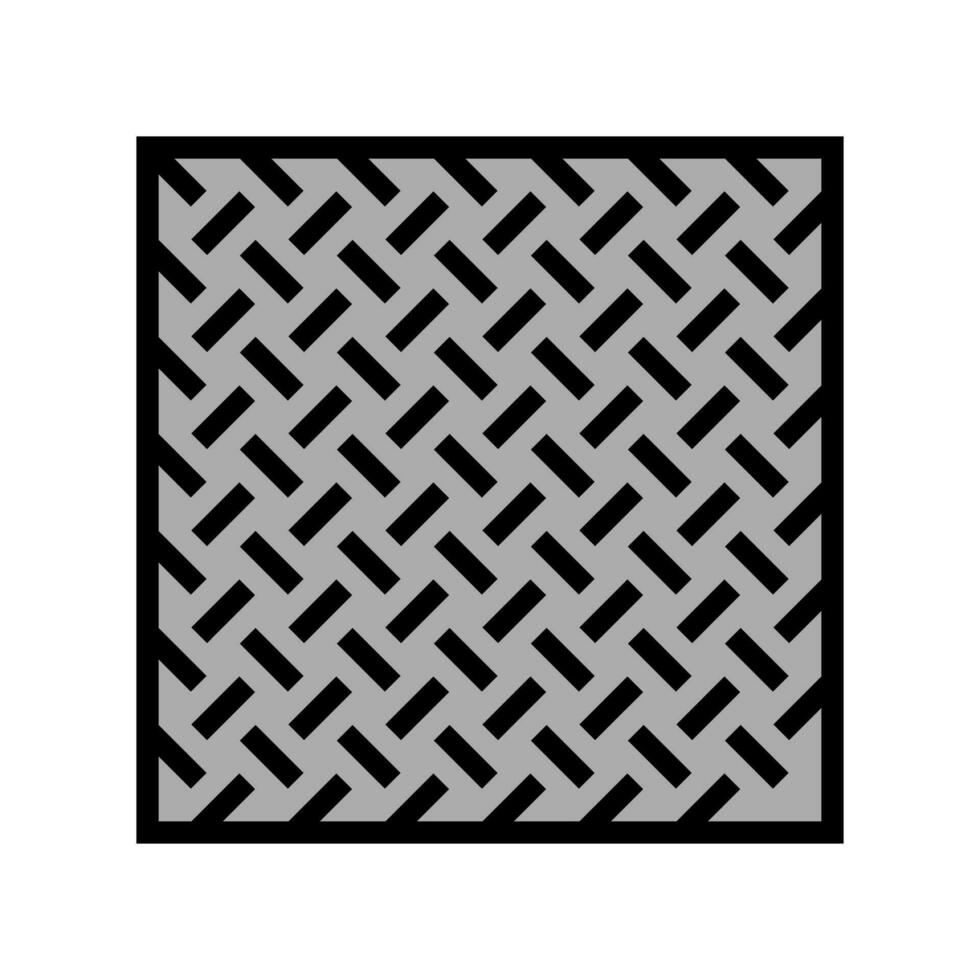 sheet metal manufacturing engineer color icon vector illustration