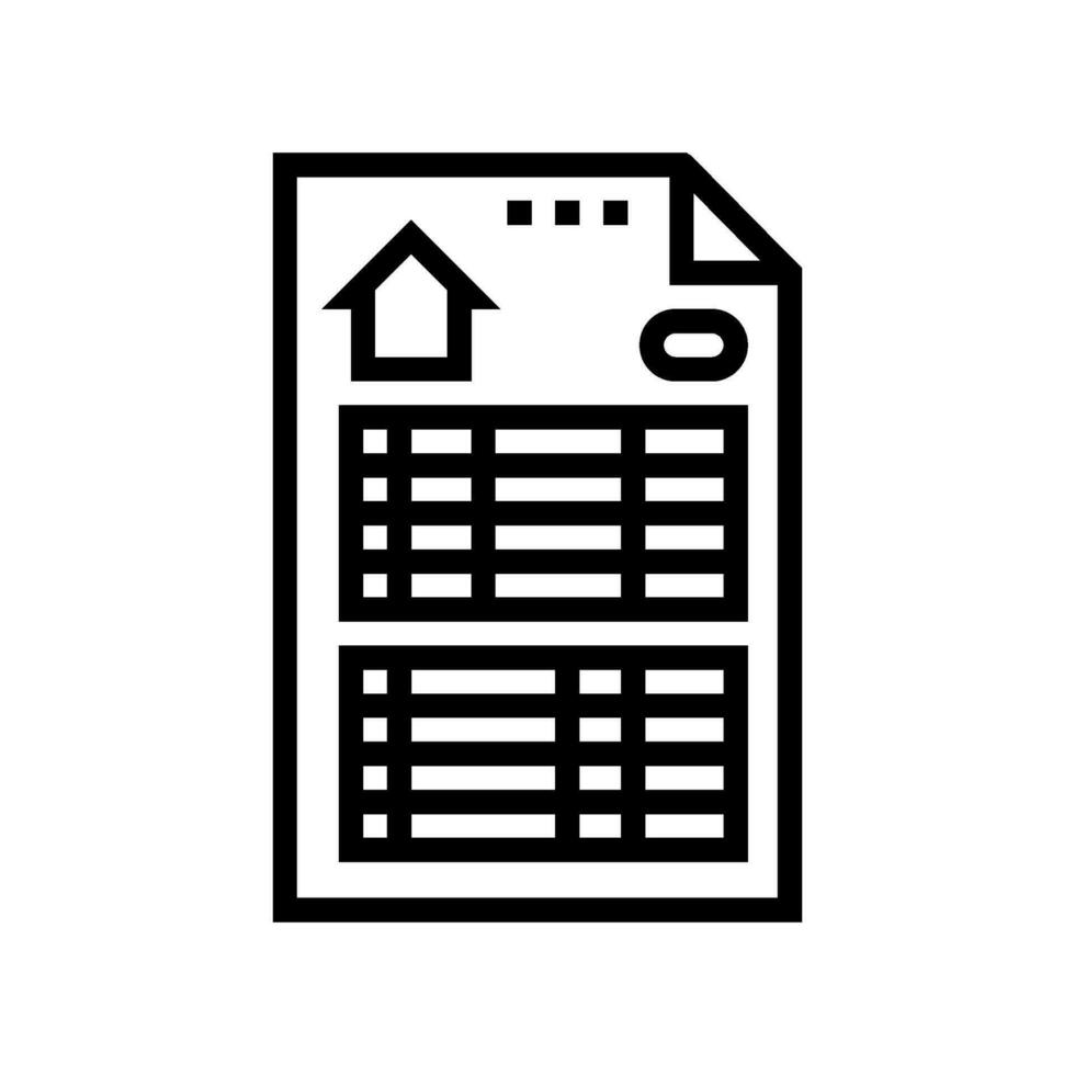 building specifications architectural drafter line icon vector illustration