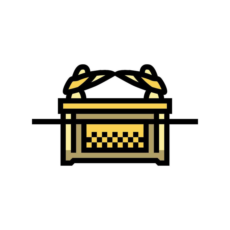ark of the covenant color icon vector illustration