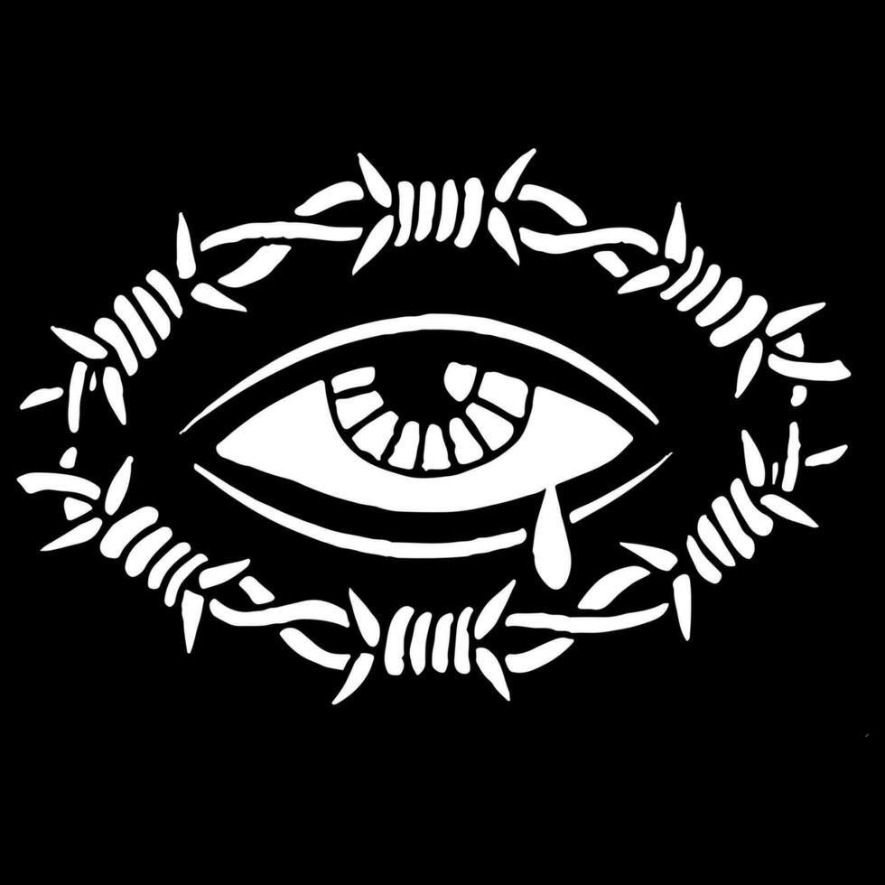 eyes in black background 28225967 Vector Art at Vecteezy