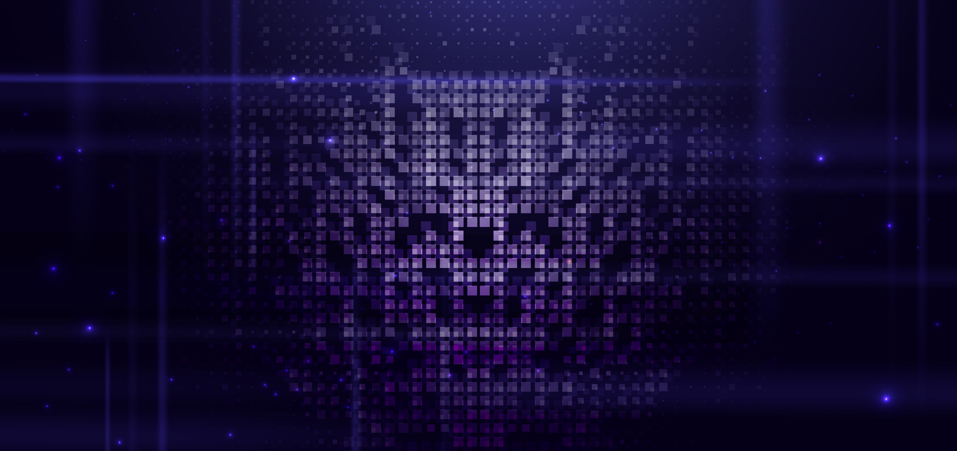 Abstract technology futuristic digital concept square pattern with ...