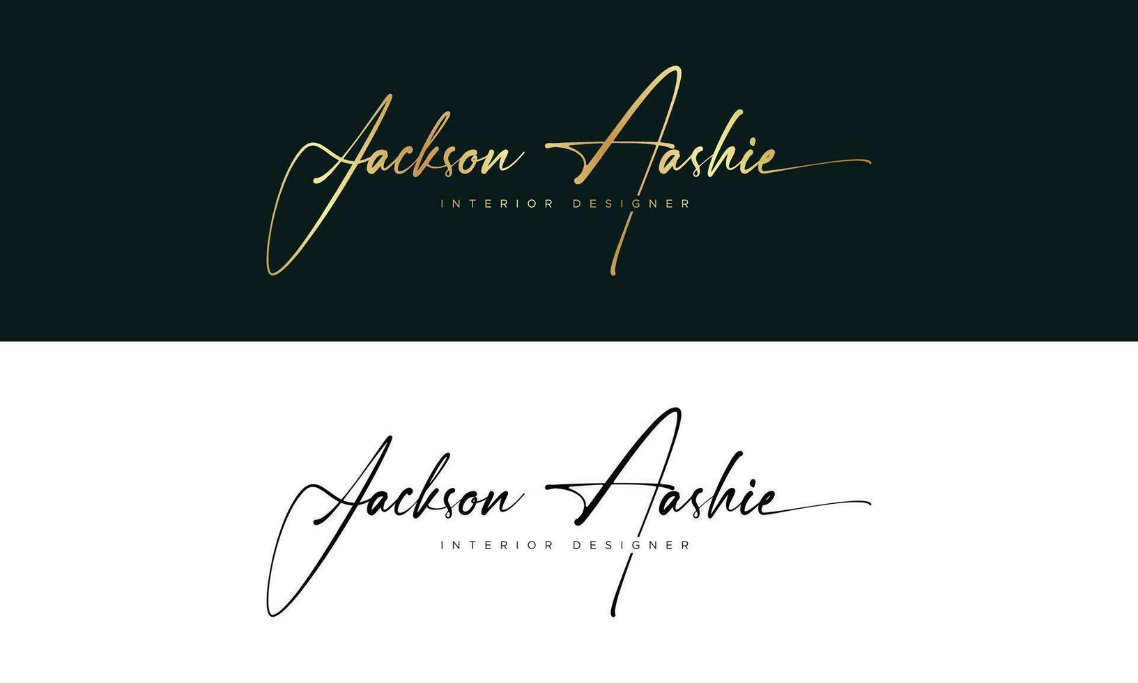 Handwriting Photography logo template vector signature logo concept