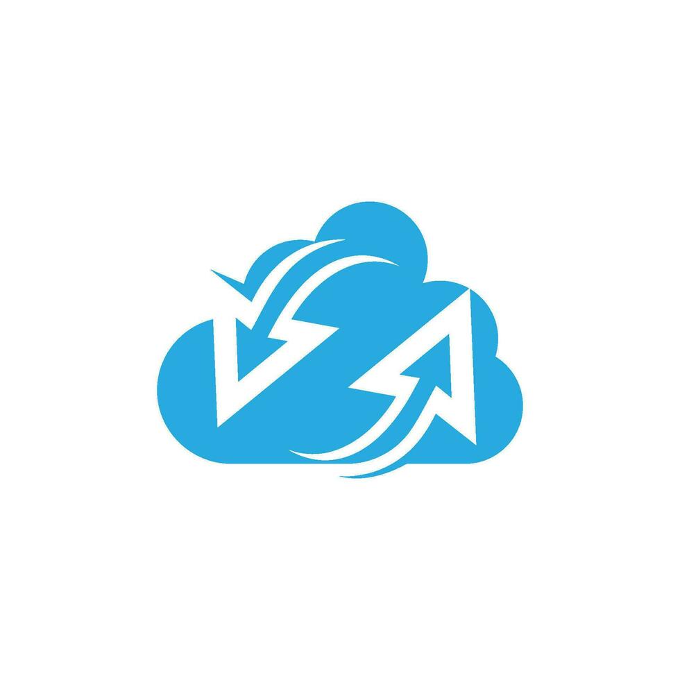 Cloud template vector