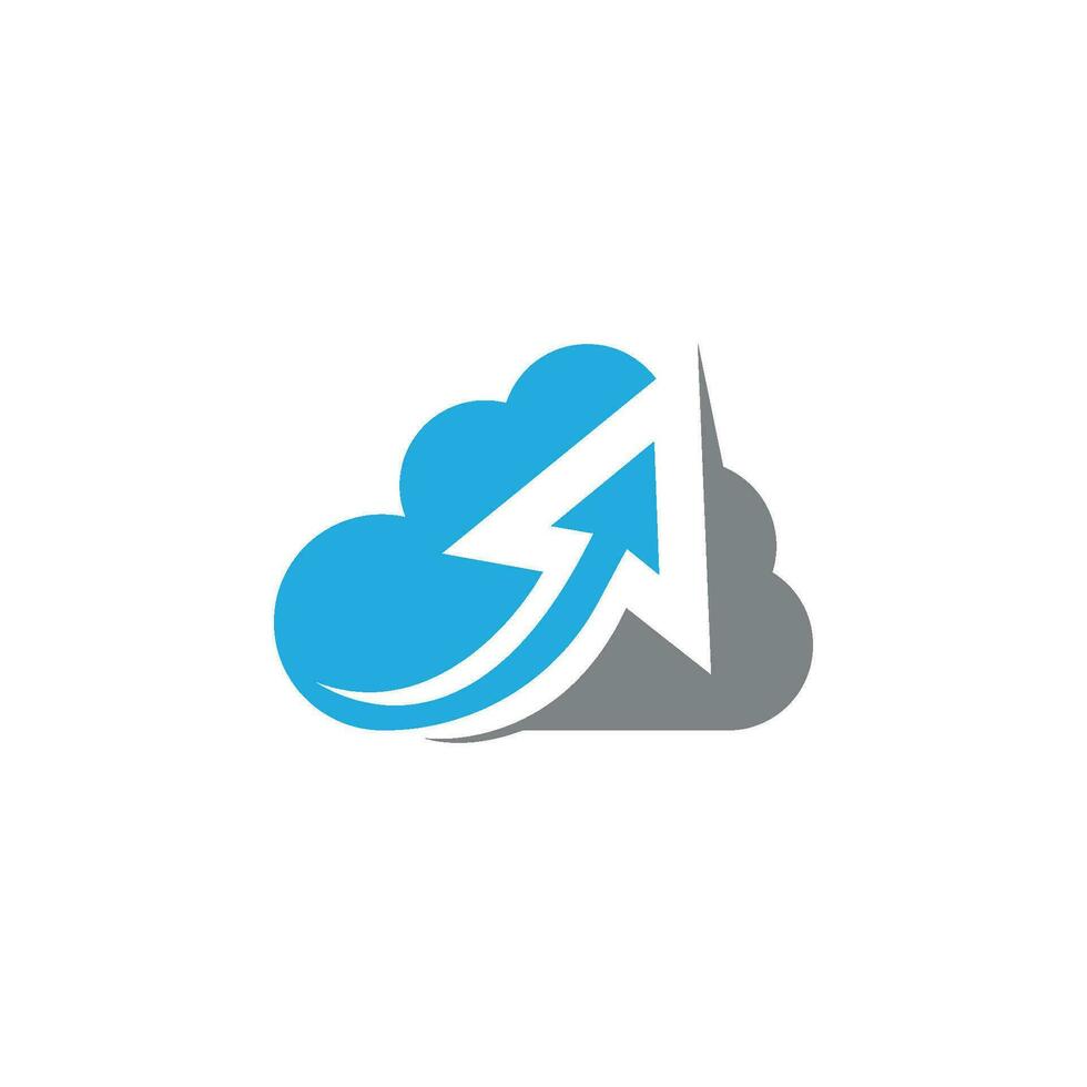Cloud template vector