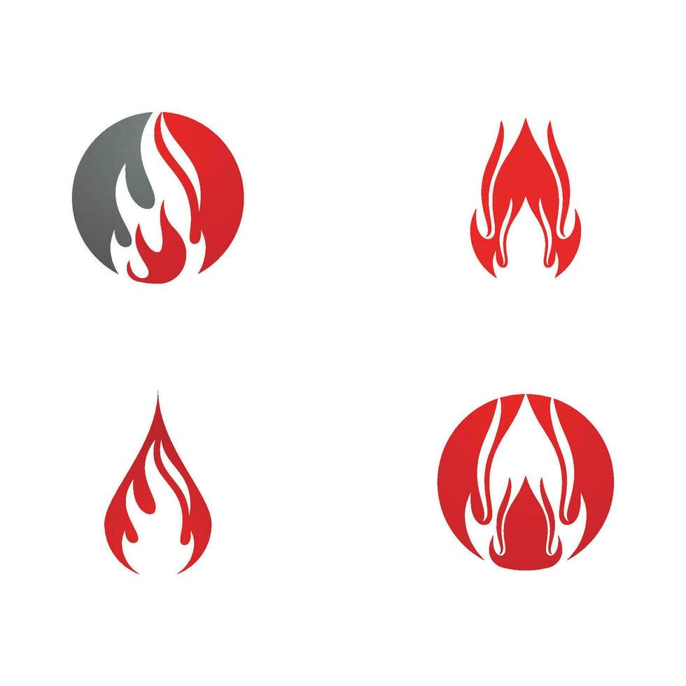 Fire flame vector illustration design