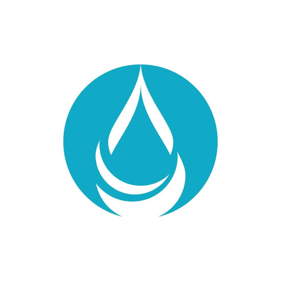 water drop Logo Template vector