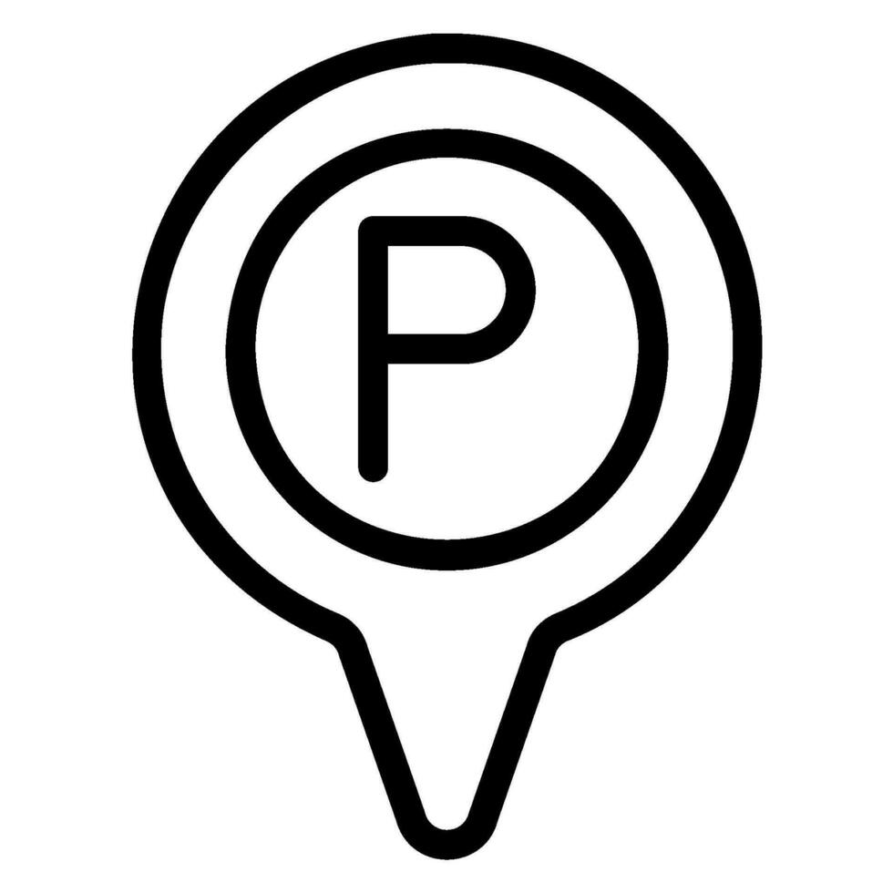 placeholder line icon vector