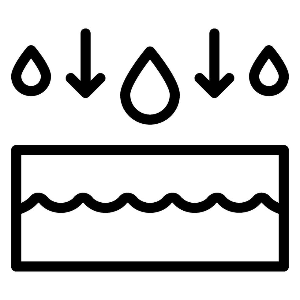 absorption line icon vector