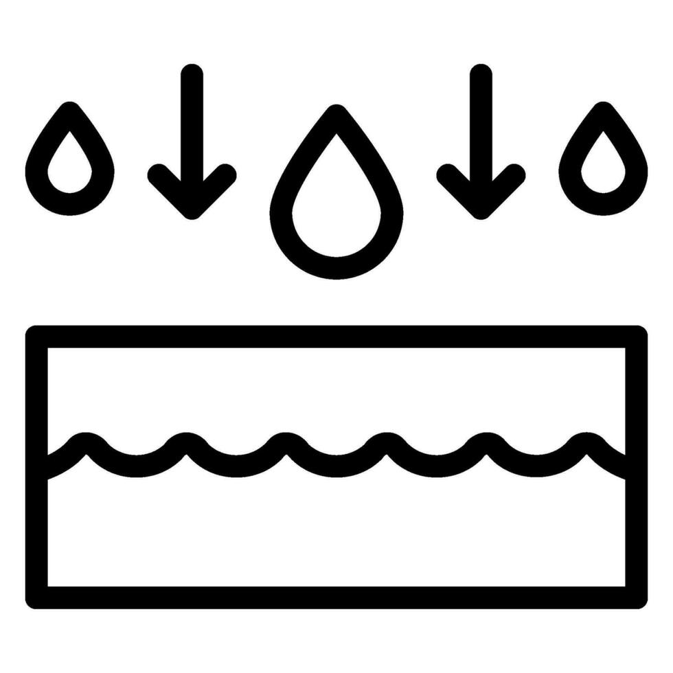 absorption line icon vector