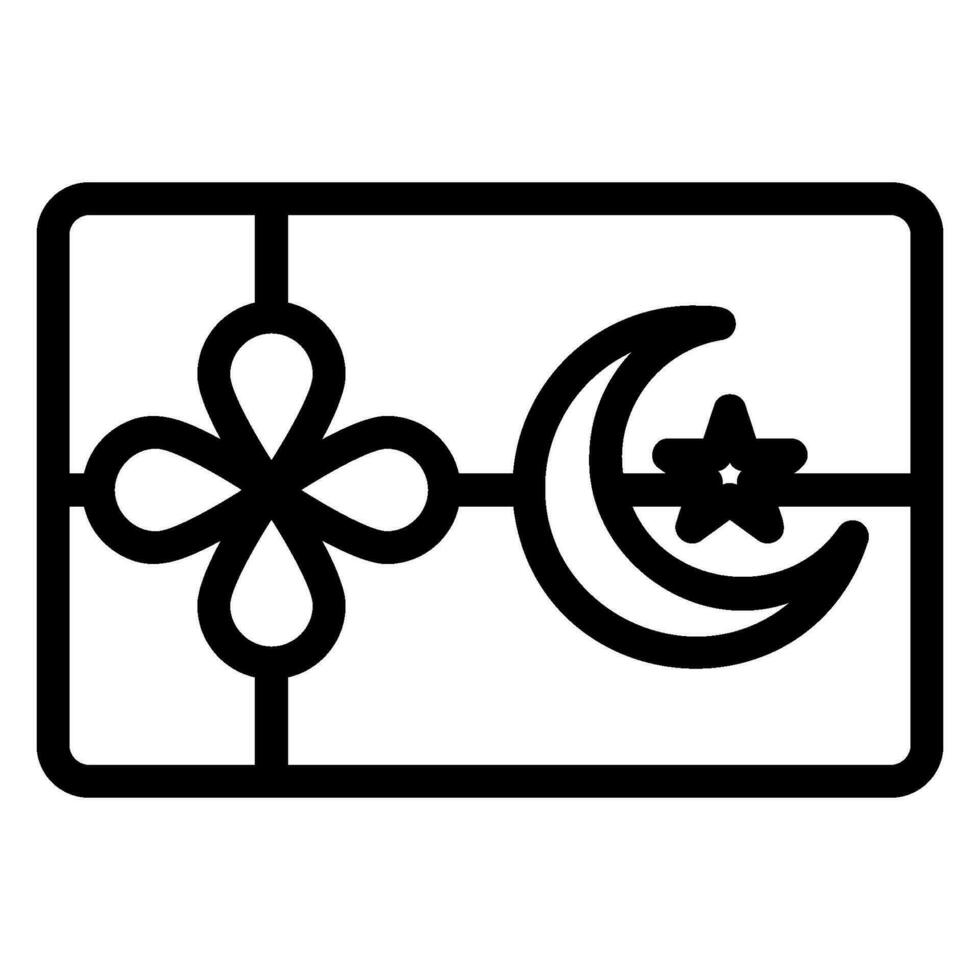 surprise line icon vector