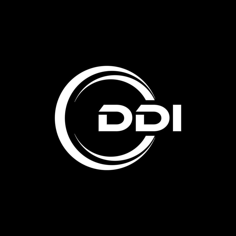 DDI Logo Design, Inspiration for a Unique Identity. Modern Elegance and Creative Design. Watermark Your Success with the Striking this Logo. vector