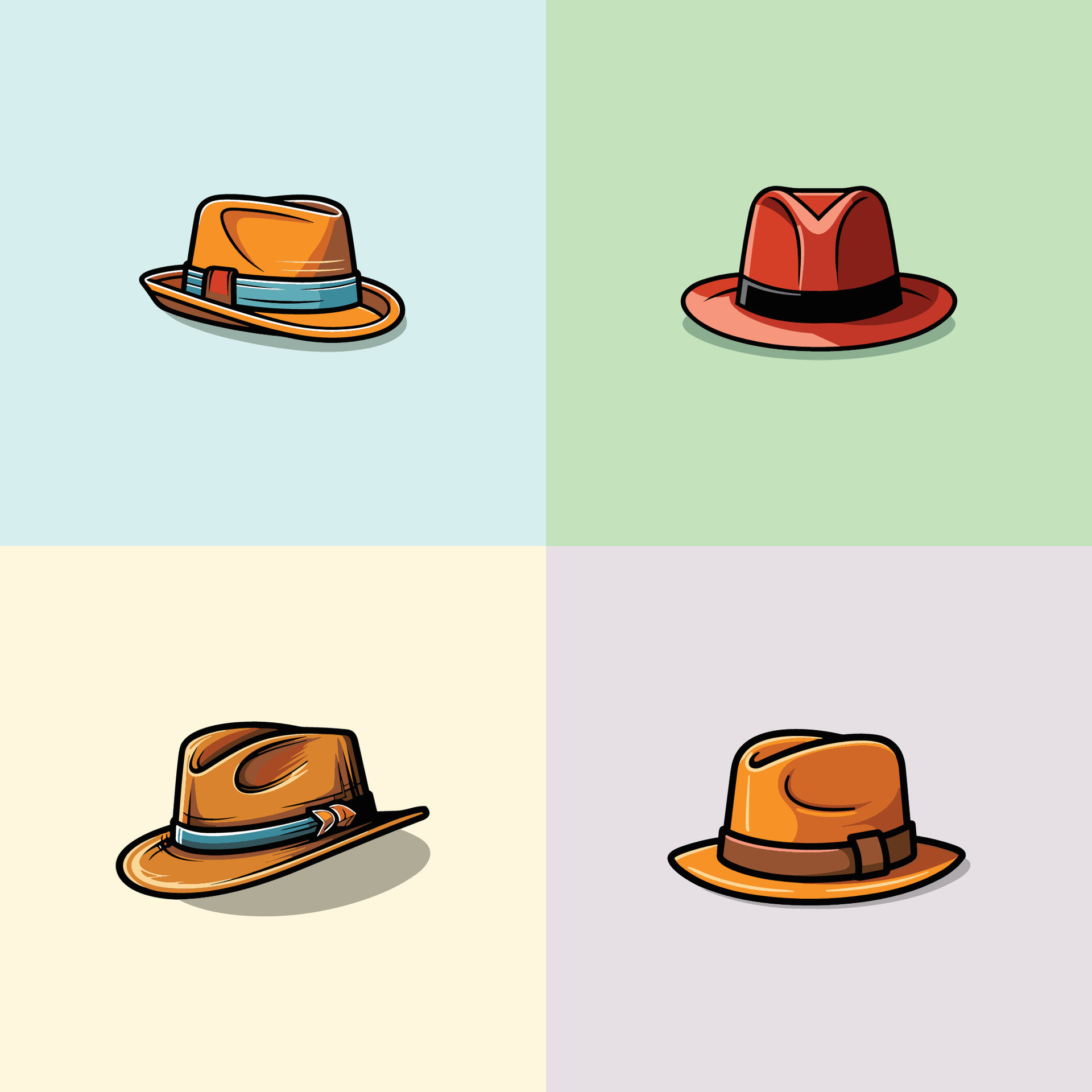 hat vector clip art illustration 28230136 Vector Art at Vecteezy