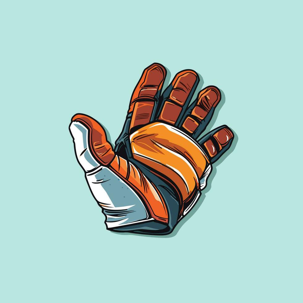 glove vector clip art illustration