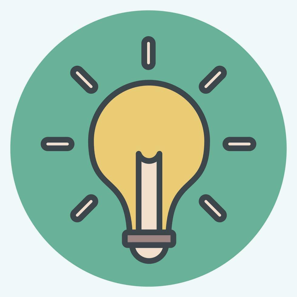 Icon Solution. related to Business Analysis symbol. color mate style simple design editable. simple illustration vector