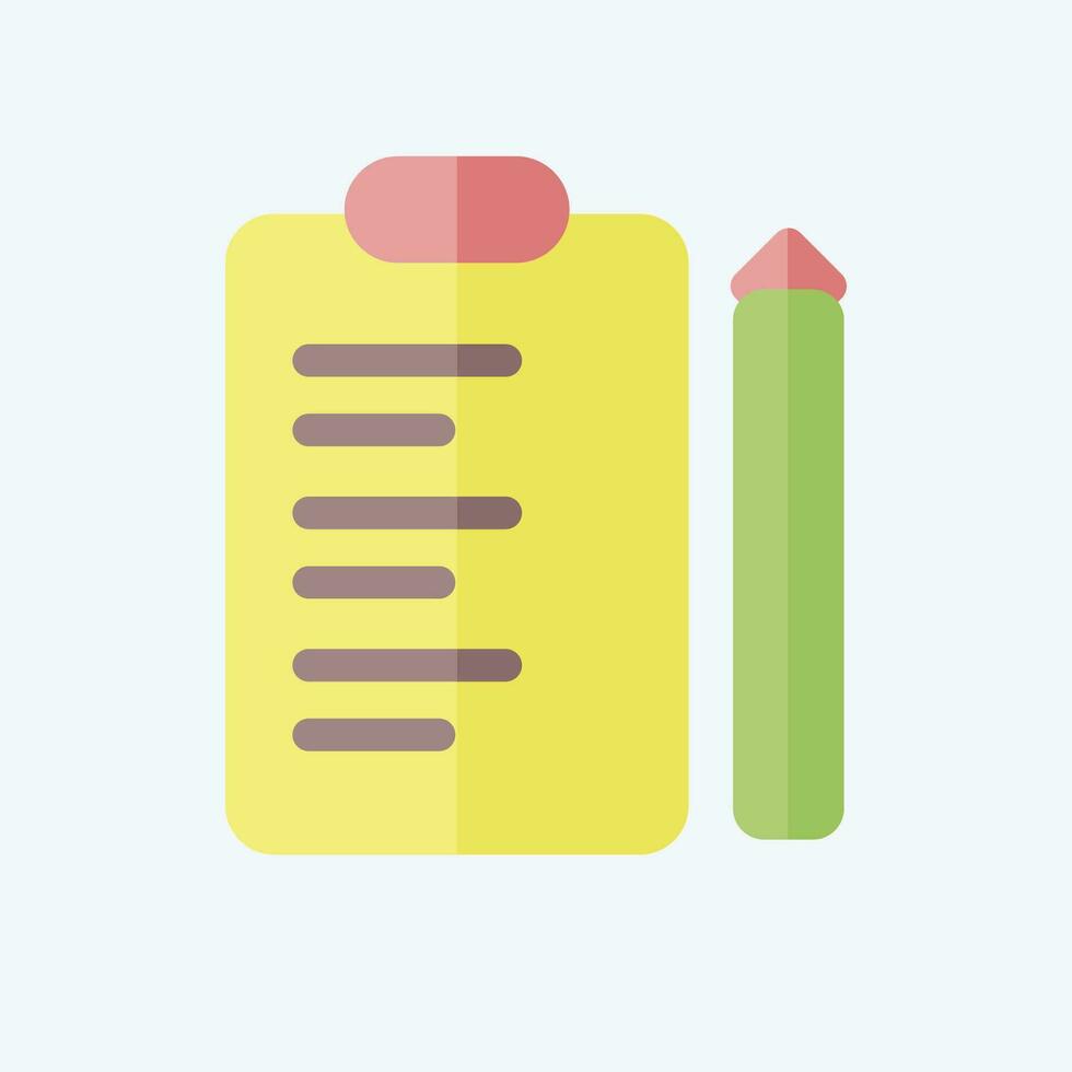 Icon Inspection. related to Business Analysis symbol. flat style simple design editable. simple illustration vector