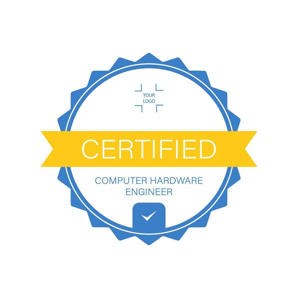 Professional round certificate of Computer Hardware Engineer 28231059