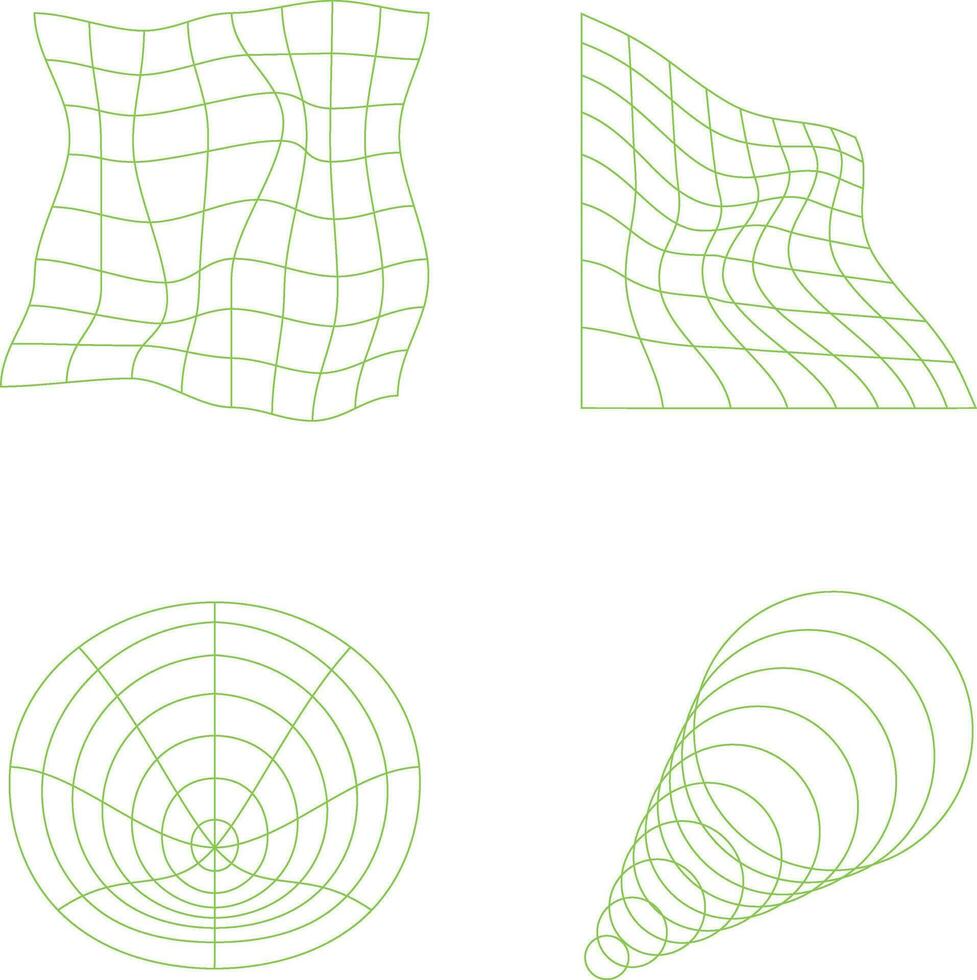 Brutalist Element Simple Shape Pattern. Bauhaus Style. Vector Illustration