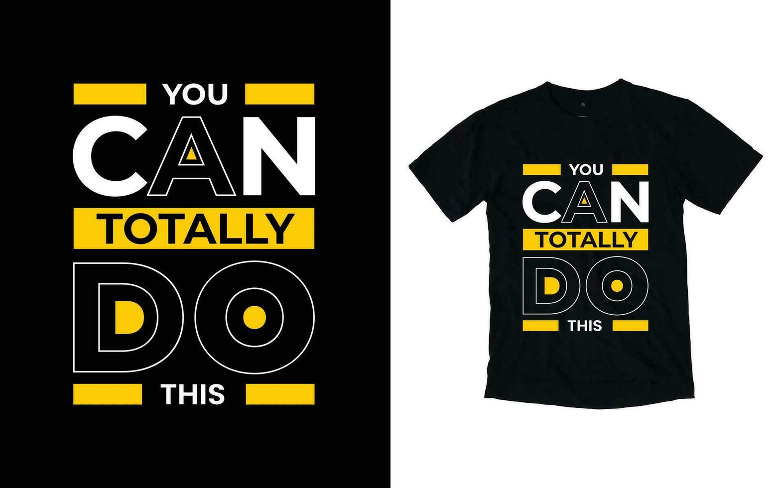 Modern typography t-shirt design vector