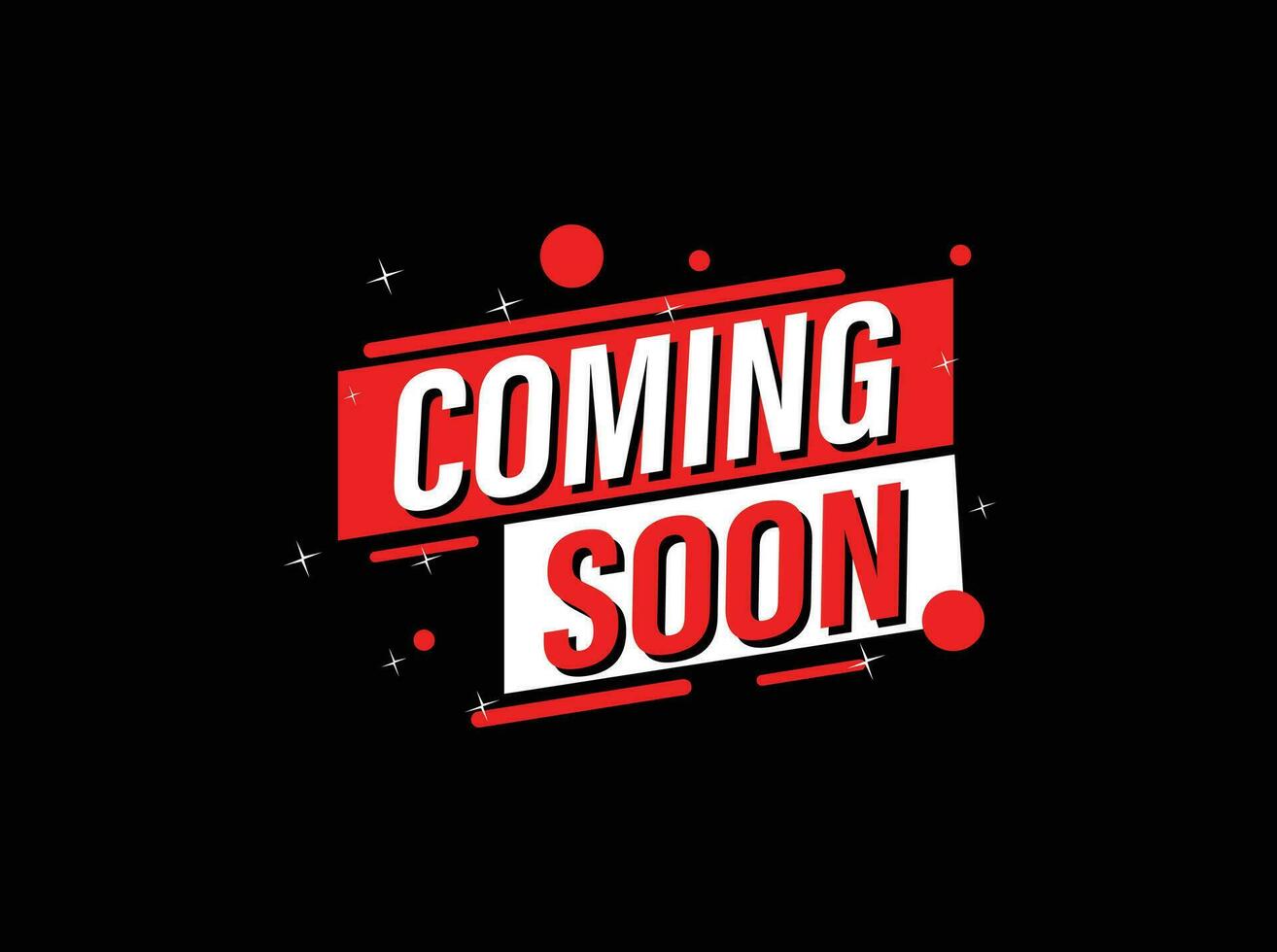 Coming Soon Vector Design FREE