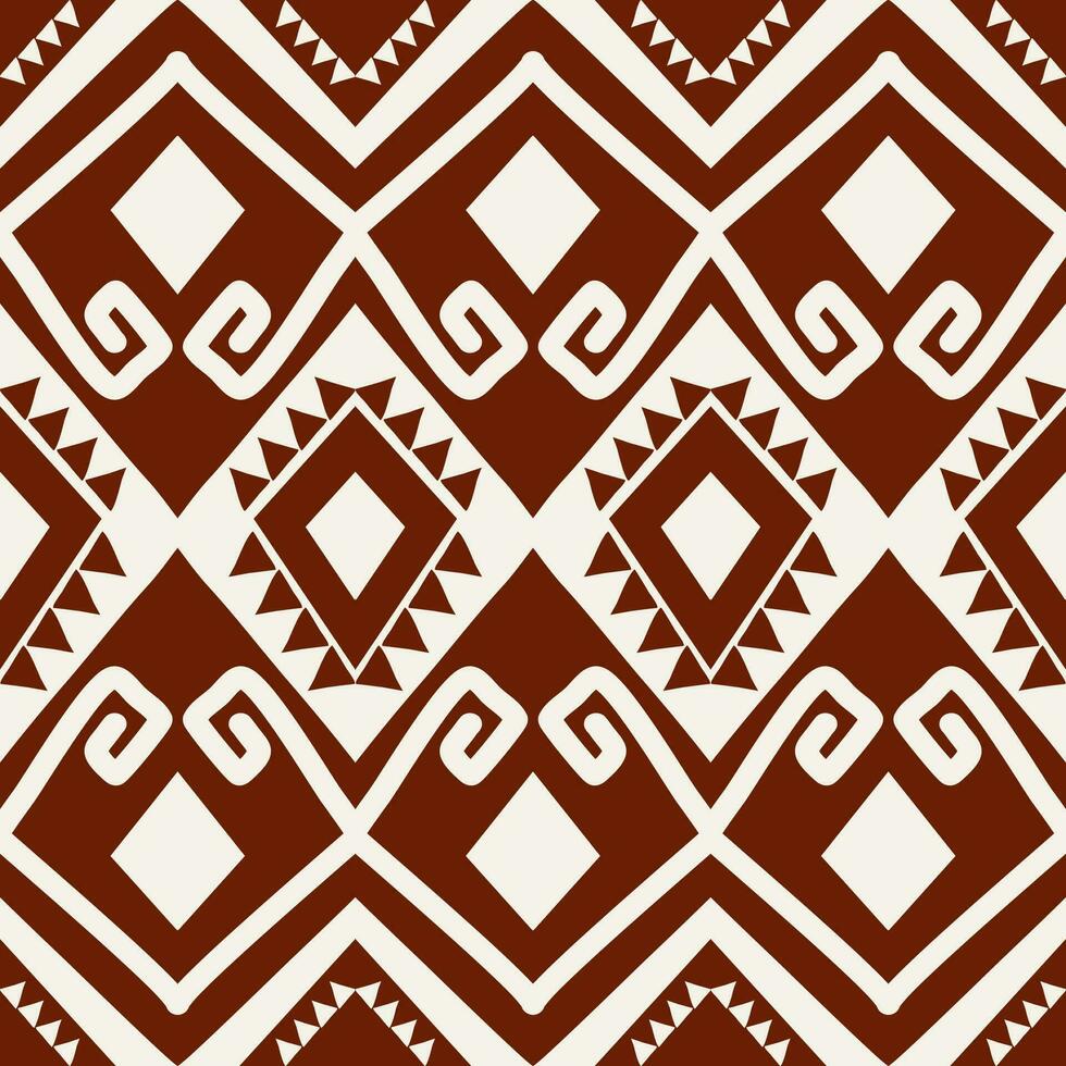 Ethnic southwest geometric pattern. Aztec Navajo geometric shape seamless pattern. Aztec geometric pattern use for fabric, textile, quilt, carpet, mural, wallpaper, upholstery, wrapping, etc. vector
