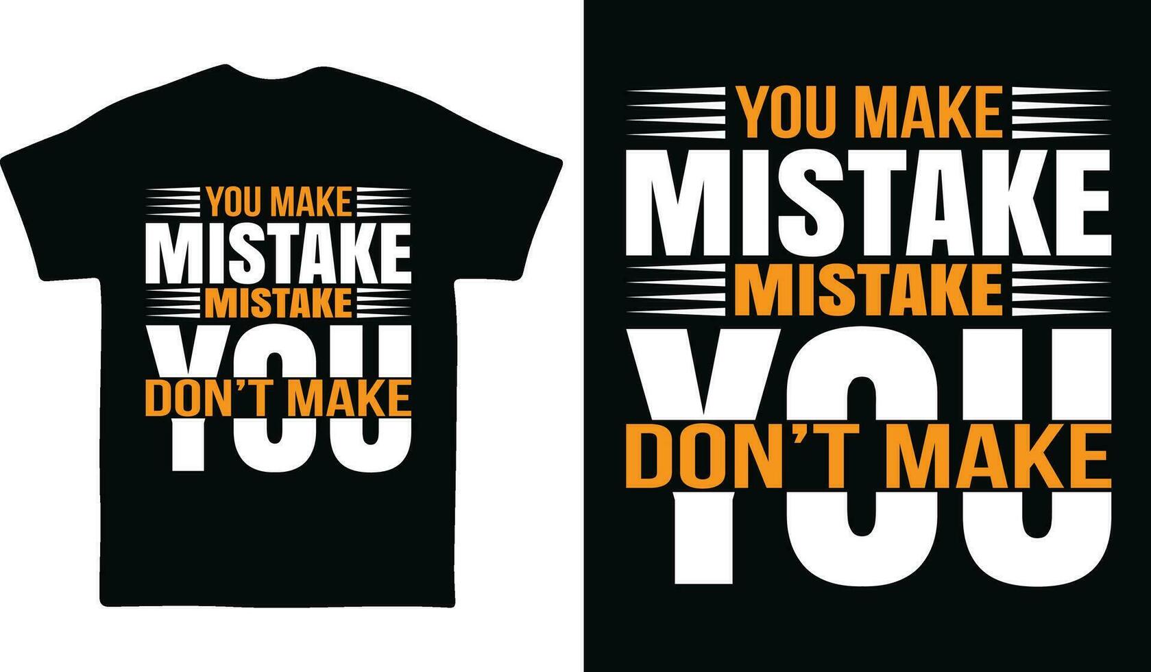 Typography t-shirt design vector