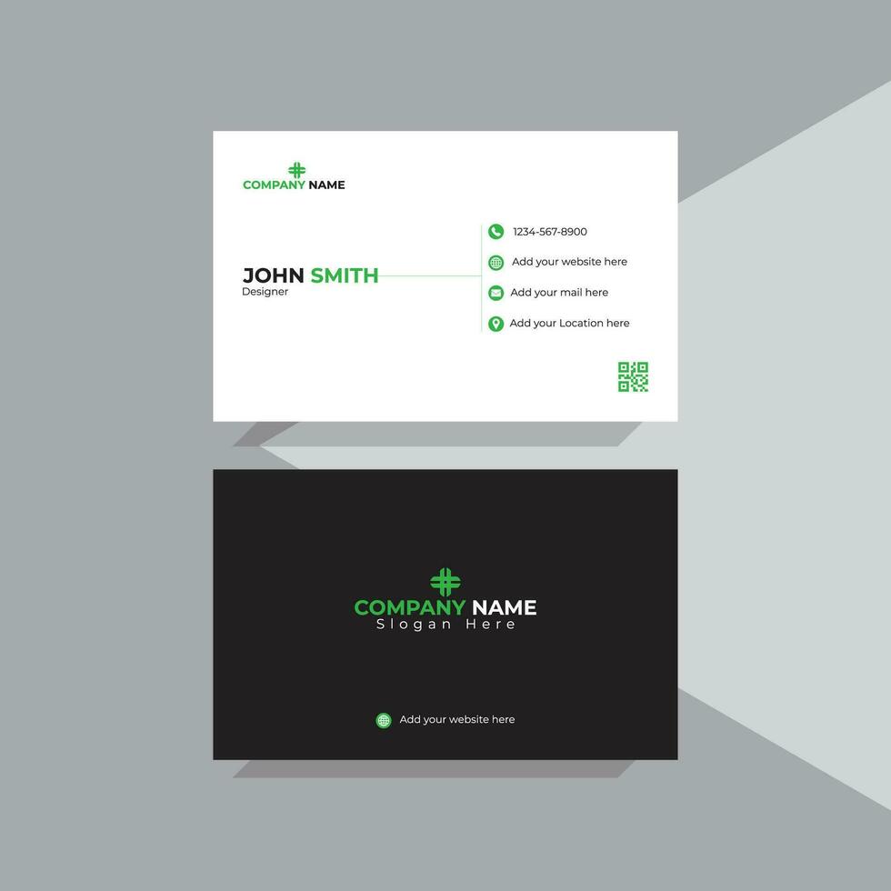 Elegant Business Card Design vector