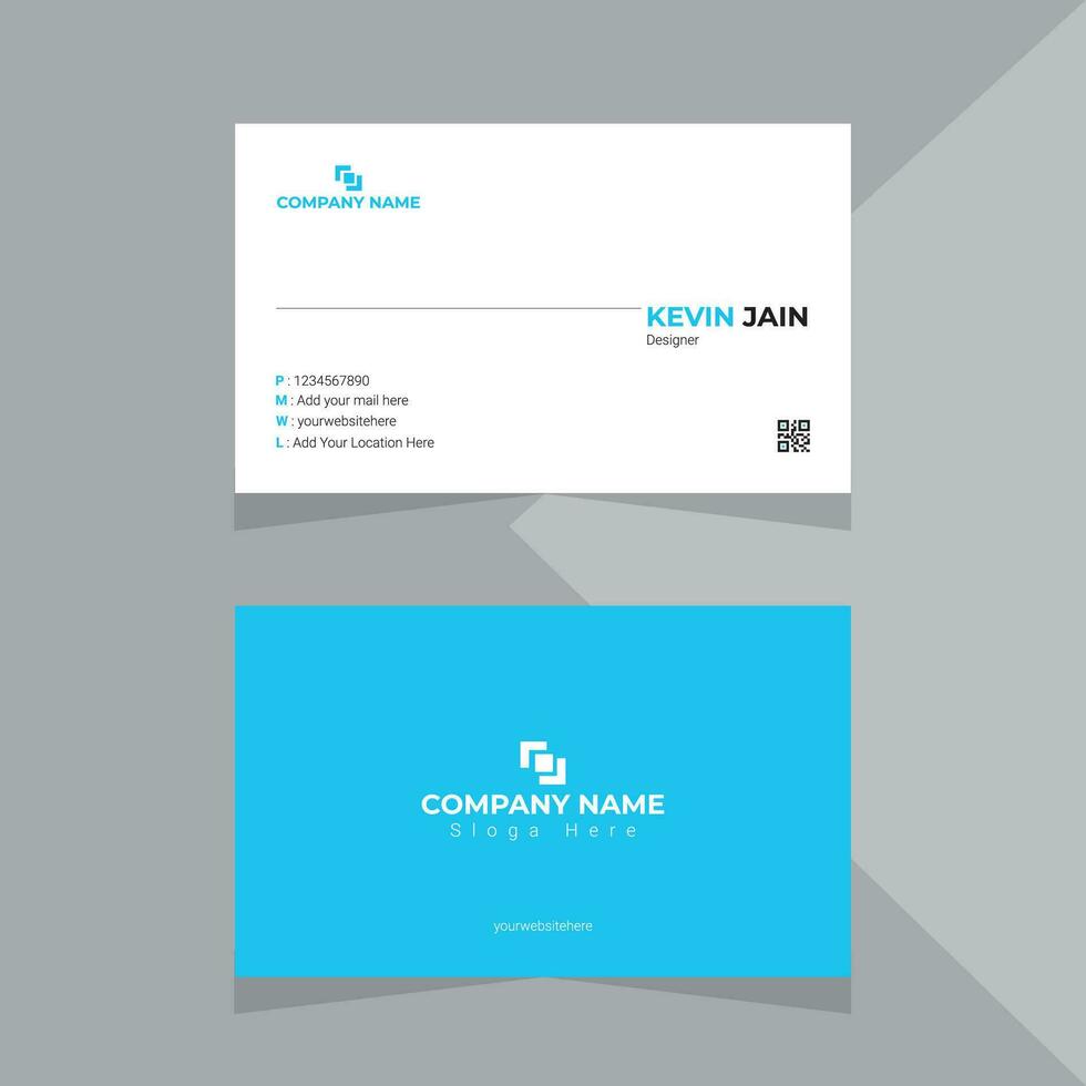 Elegant Business Card Design vector