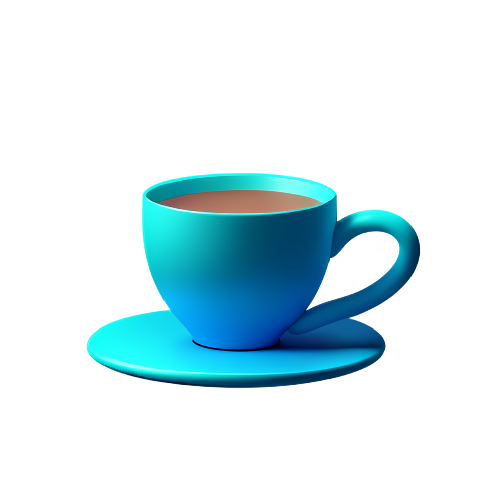 tea 3d rendering icon illustration png