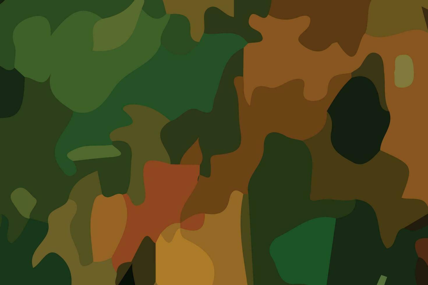 green camo brush abstract flat wallpaper background vector