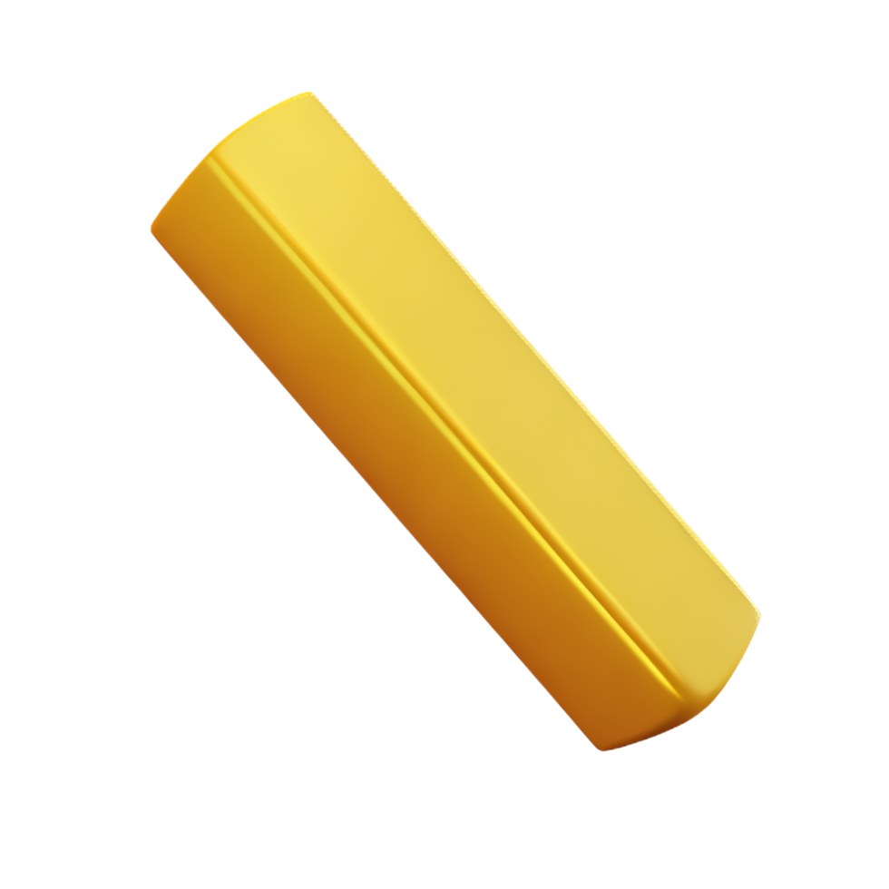 gold confetti 3d rendering icon illustration png