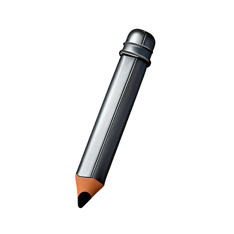 pencil 3d rendering icon illustration png