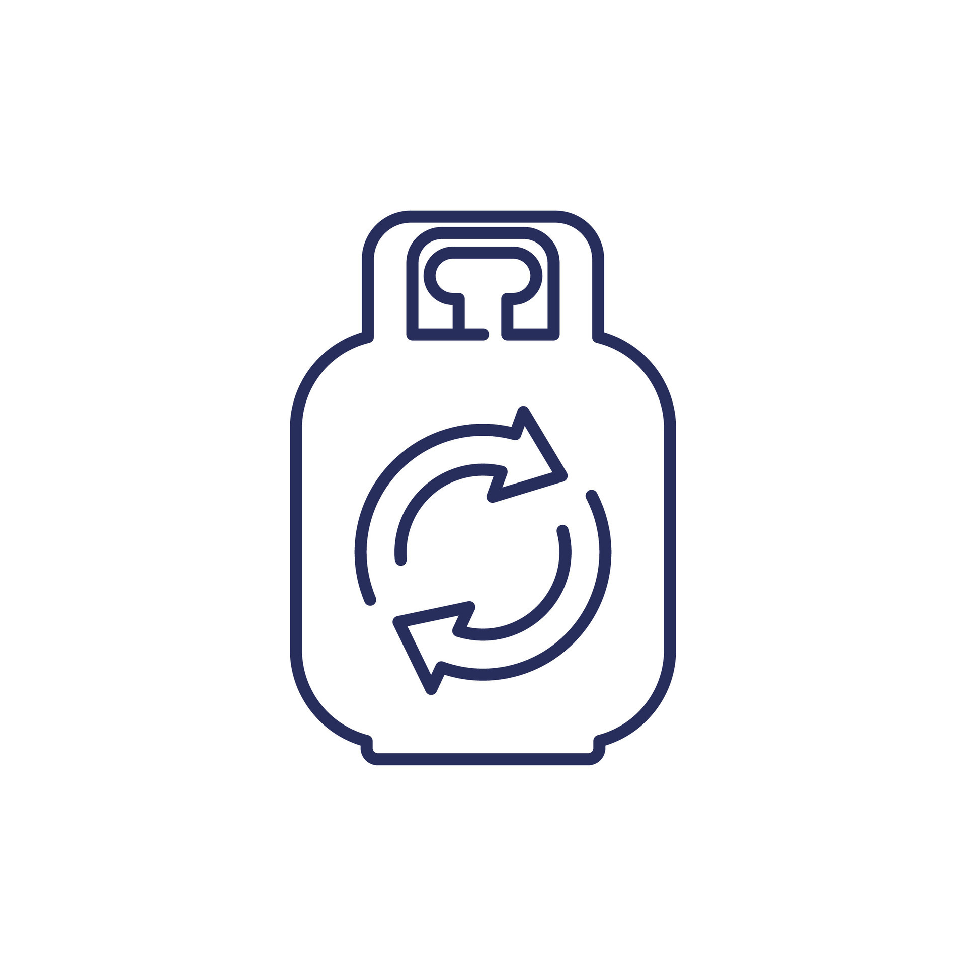 refill gas tank icon, line vector 28233908 Vector Art at Vecteezy