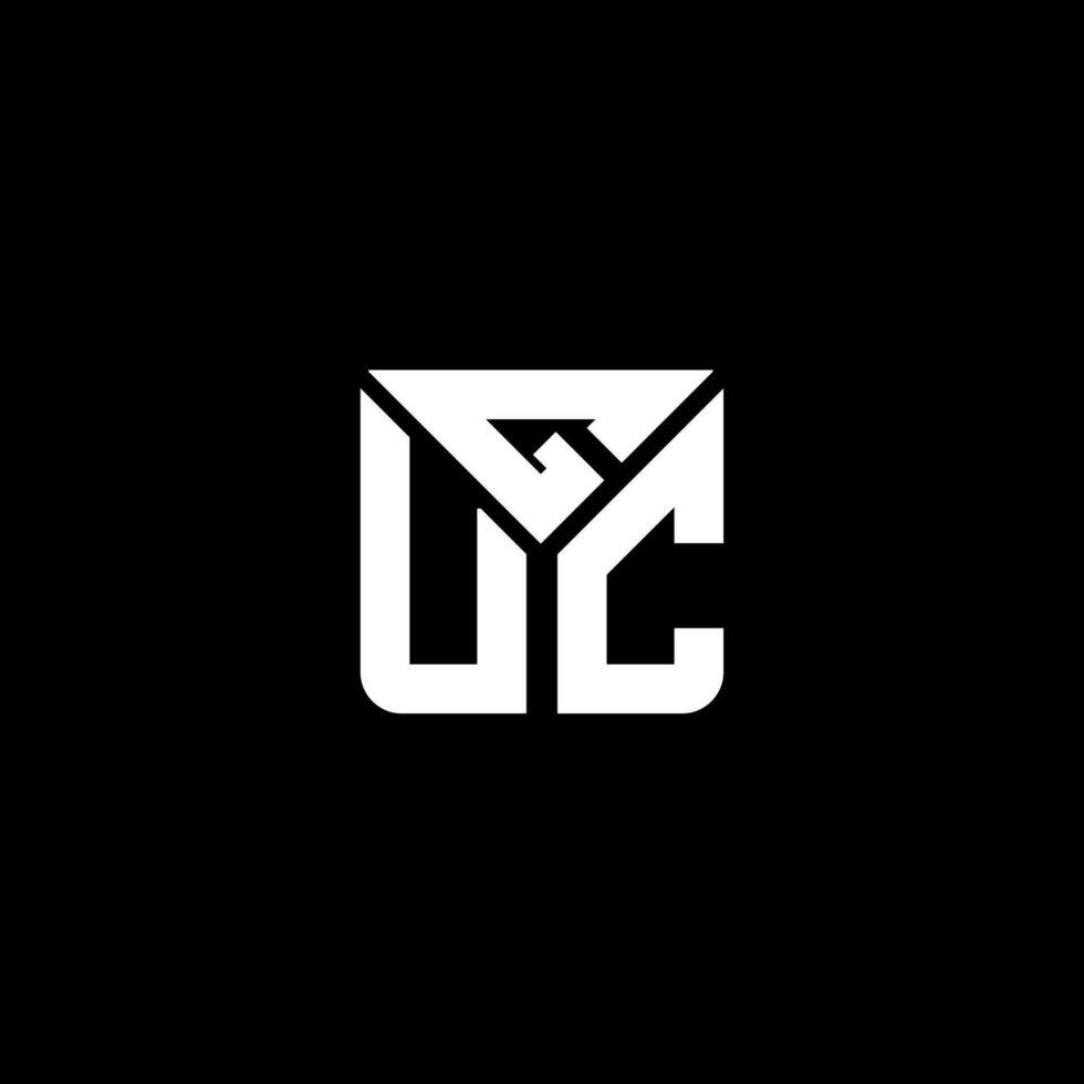 GUC letter logo vector design, GUC simple and modern logo. GUC luxurious alphabet design