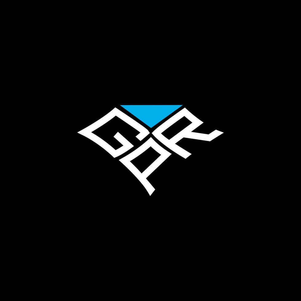 gpr letra logo vector diseño, gpr sencillo y moderno logo. gpr lujoso alfabeto diseño