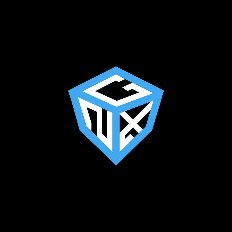 GNX letter logo vector design, GNX simple and modern logo. GNX luxurious alphabet design