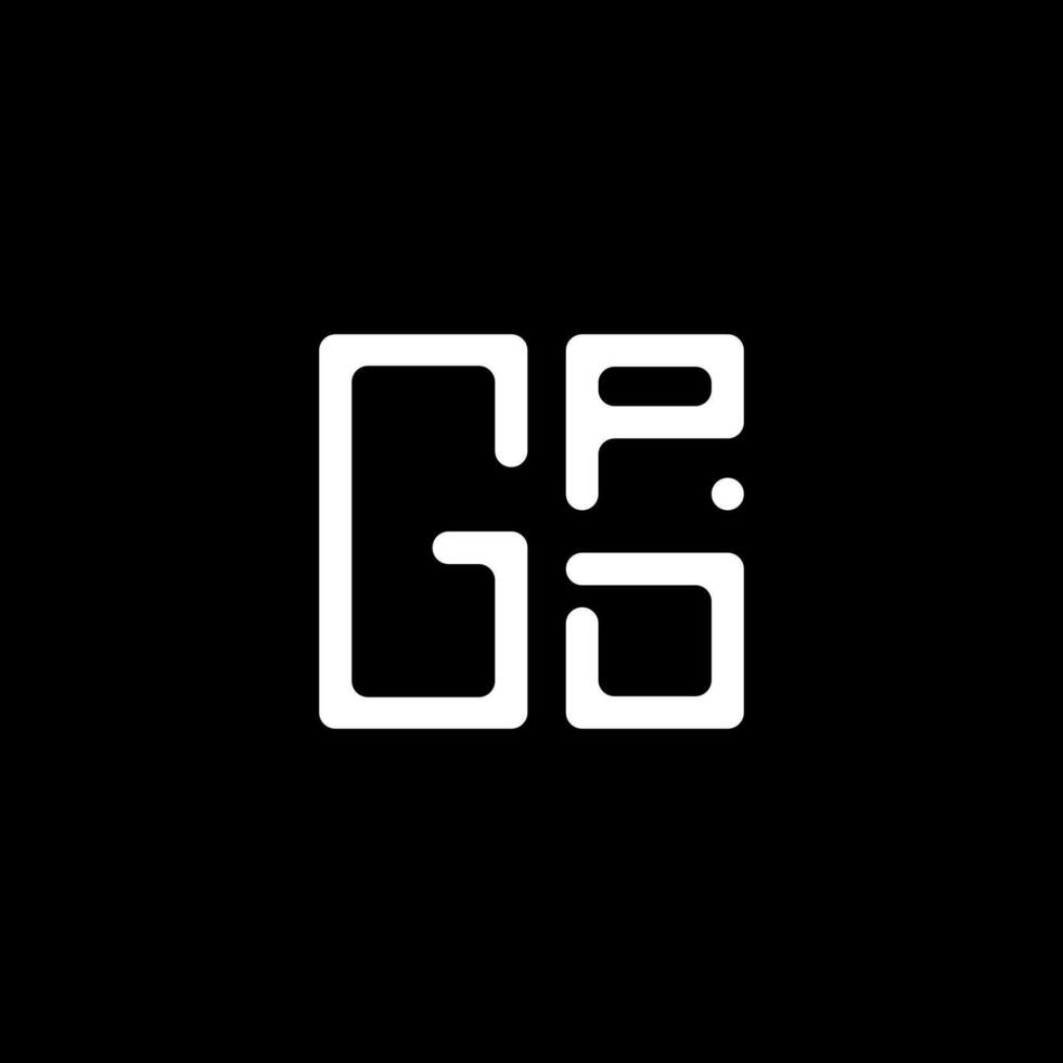 GPD letter logo vector design, GPD simple and modern logo. GPD luxurious alphabet design