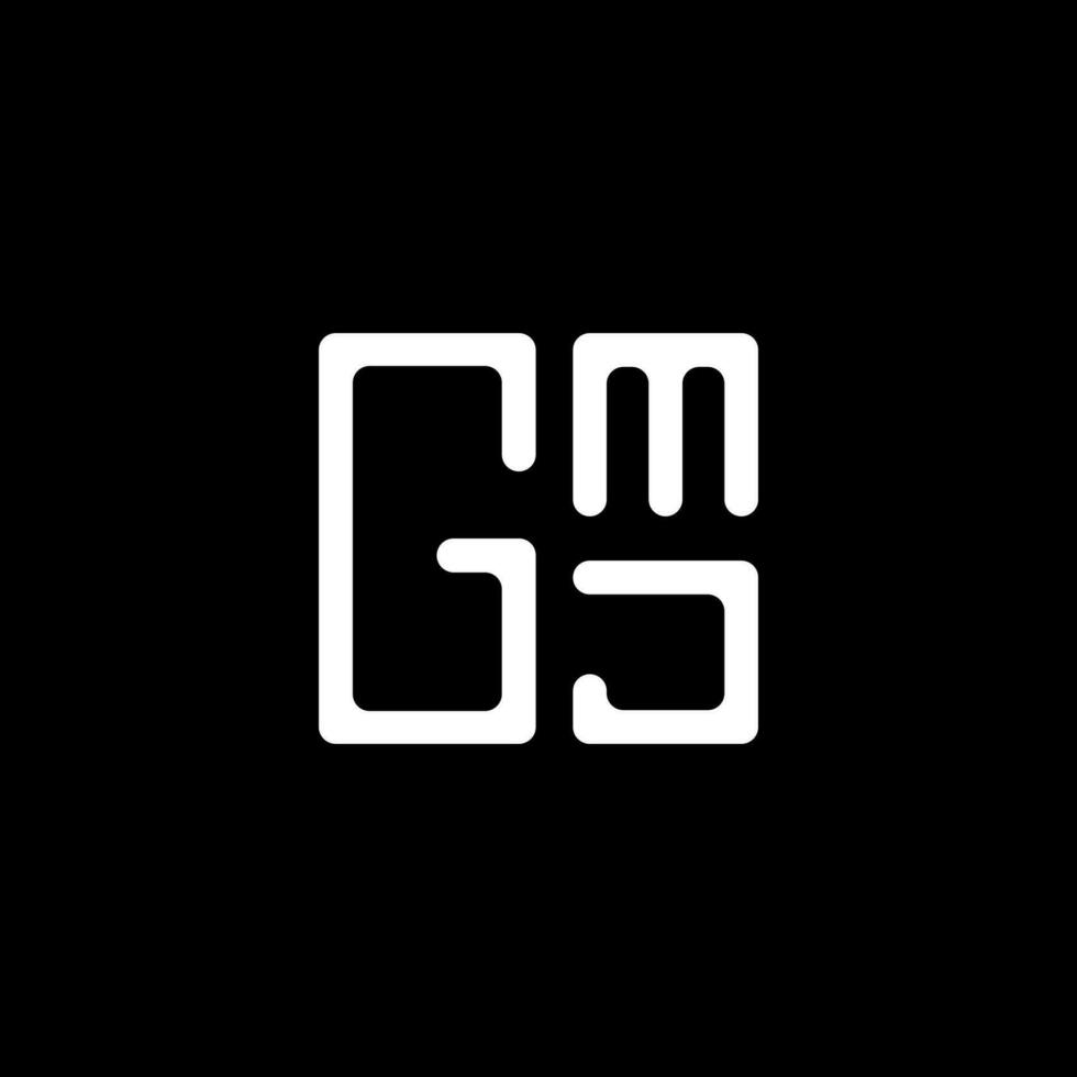 GMJ letter logo vector design, GMJ simple and modern logo. GMJ luxurious alphabet design