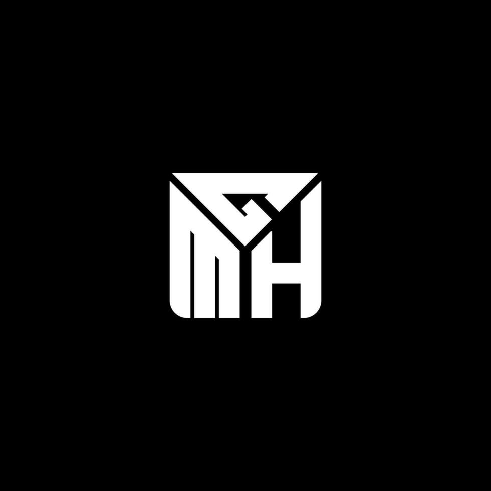 GMH letter logo vector design, GMH simple and modern logo. GMH luxurious alphabet design