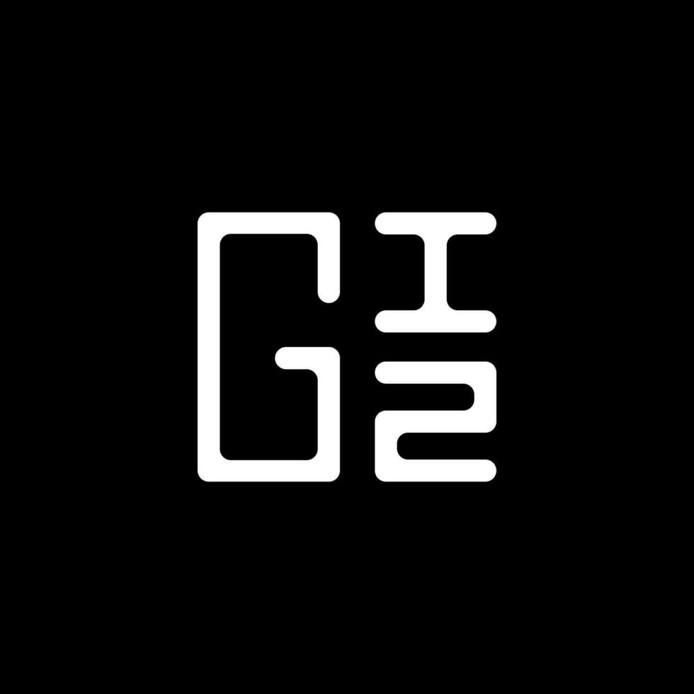 GIZ letter logo vector design, GIZ simple and modern logo. GIZ luxurious alphabet design